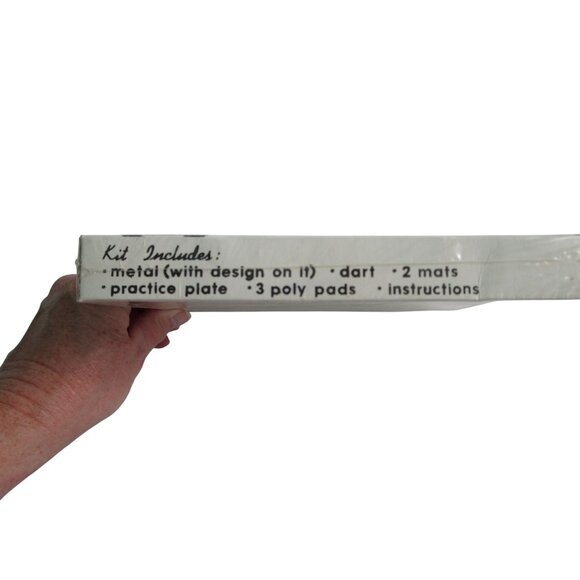 Vintage Dart Art Metal Engraving Craft Kit For Beginners 102 Pottery Design Seal - Picture 4 of 10